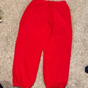 Old Navy Vibrant Red Kids Joggers